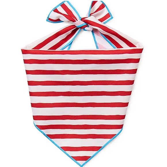 🐾Paw & Tail Striped Bandana for Dogs/Cats🐾 - Picture 1 of 1